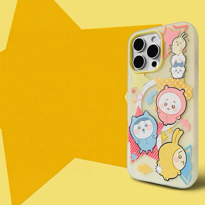 Japanese Cartoon ChiiKawa Club Music Party | Laser Case & Matt Jelly Case - Phone Case Samsung Galaxy S26 S25 S24 S23 S22 S21 FE Ultra Edge