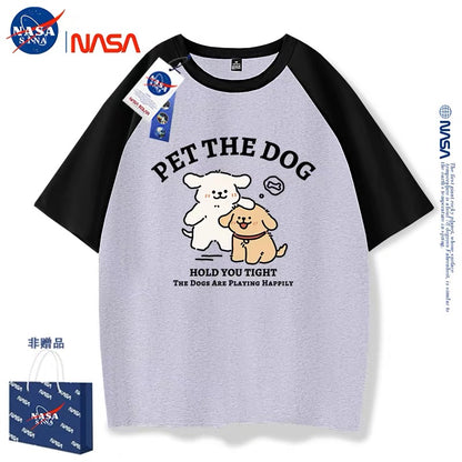 Cute Cartoon Doggie Maltese Puppy Style T-Shirt Series | Pet The Dog Part3 - Kawaii Fashion Items for Child & Adult