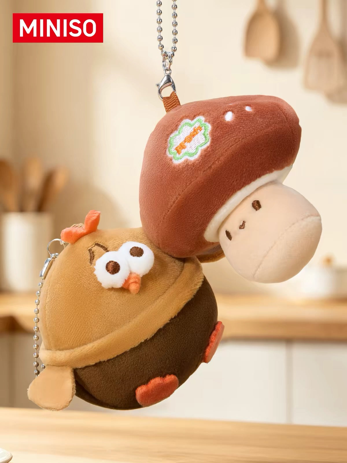 Lovely Chicken Fat Dundun Qixi Festival Plush Keychain | Chinese Valentine's Day Series Chick Heart Lock & Key - Children Gift Animal Plush Doll (副本)