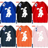 Cute Animals Rabbit Style T-Shirt Series | White Teddy Rabbit Part1 - Kawaii Fashion Items for Child & Adult Matching outfits for Parents and Children