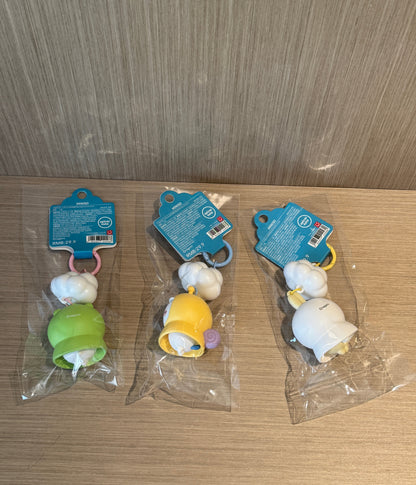ChiiKawa X Miniso Hot Summer Series | ChiiKawa Hachiware Usagi Raincoat Cute Plastic Doll Light Up Function Keychain - Kawaii Items Room Decoration Doll