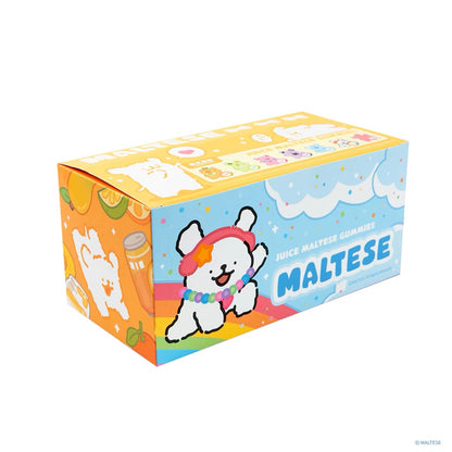 Maltese Puppy Plush Fruit Candy Keychain Series | Juice Maltese Gummies Plush Doll - Collectable Toys Mystery Blind Box