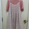 Japanese Fashion Cute Style Shirt Series | Mori Pink Colourful Heart Slip Dress - Kawaii Fashion Items
