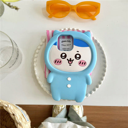 Japanese Cartoon ChiiKawa Pajamas Party Silicone | Hachiware Usagi - iPhone Case 15 14 13 12 11 Pro ProMax WinnieTheBirds Toy Shop