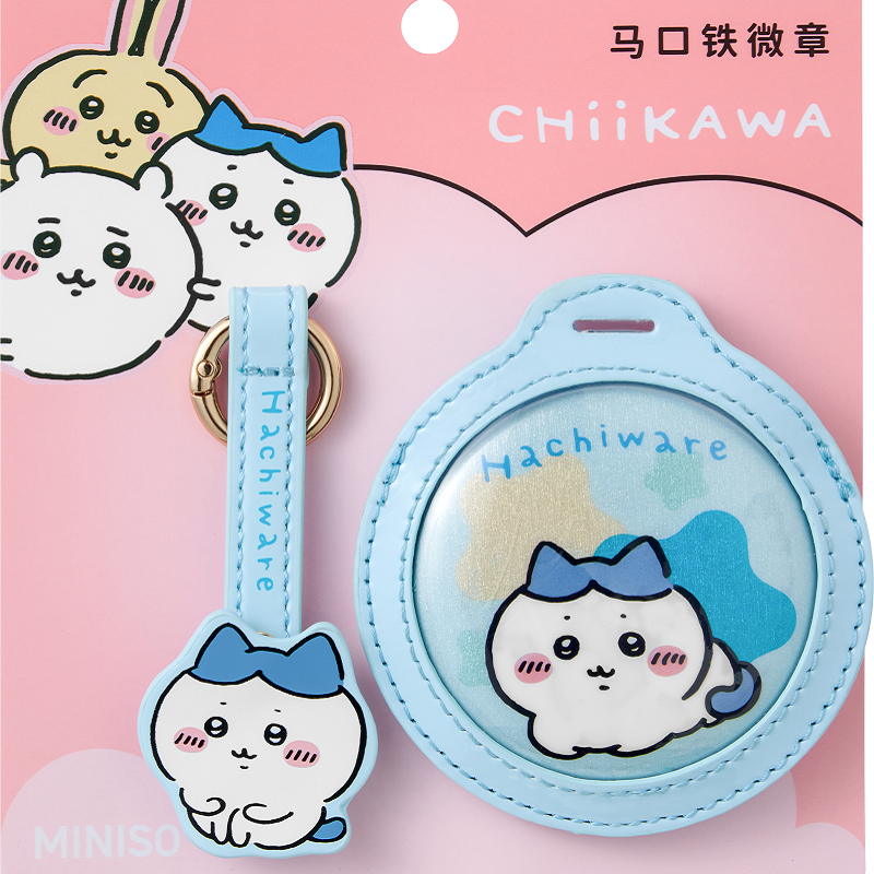 ChiiKawa X Miniso | ChiiKawa Hachiware Usagi Momonga Metal Pin and Landyard - Kawaii Item Cute Accessories  WinnieTheBirds Toy Shop