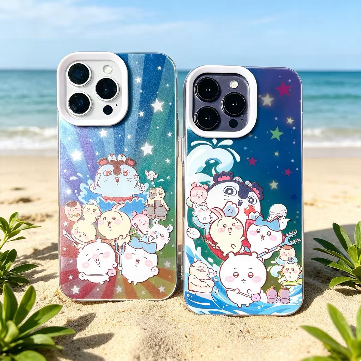 Japanese Cartoon ChiiKawa The Movie : The Secret Of The Mermaid Island | With Siren 2 Styles - Phone Case Samsung Galaxy S26 S25 S24 S23 S22 S21 FE Ultra Edge