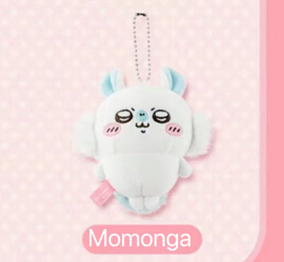 ChiiKawa X Miniso | ChiiKawa Hachiware Usagi Momonga Mini Plush Doll Keychain - Kawaii items Room Decoration doll  WinnieTheBirds Toy Shop