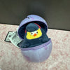 [Pre-Owned] Lovely Chicken Fat Dundun Special Plush Keychain | Dinosaur Egg Park Chick - Children Gift Animal Plush Doll