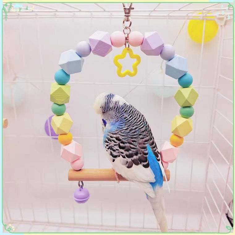 Handmade Lovebird Toys Diy 10-15cm Kawaii Style Dreamy Star With