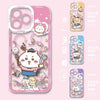 ちいかわ カフェ 店員 ちいかわ ハチワレ うさぎ モモンガ iPhoneケース PLUS SE2 XS XR X 11 12 13 14 15 16 16e 17 17e Pro Promax 12mini 13mini