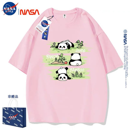 Cute Animals Panda Style T-Shirt Series | Three Cute Panda Part1 - Kawaii Fashion Items for Child & Adult Matching outfits for Parents and Children