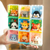 Mini Block Building Block Zoo Animal with Cover | Panda Red Panda Giraffe Tiger Fox Capybara Sheep Koala Penguin Pig Raccoon Elephant - 3D Puzzle Micro Tiny Particle Assembly DIY Handmade Children Gift