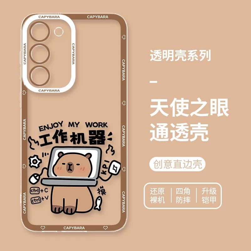Cute Animal Capybara | Part3 8 Styles - Phone Case Samsung Galaxy S26 S25 S24 S23 S22 S21 FE Ultra Edge