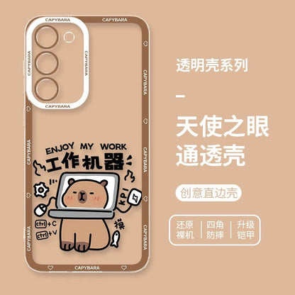 Cute Animal Capybara | Part3 8 Styles - Phone Case Samsung Galaxy S26 S25 S24 S23 S22 S21 FE Ultra Edge