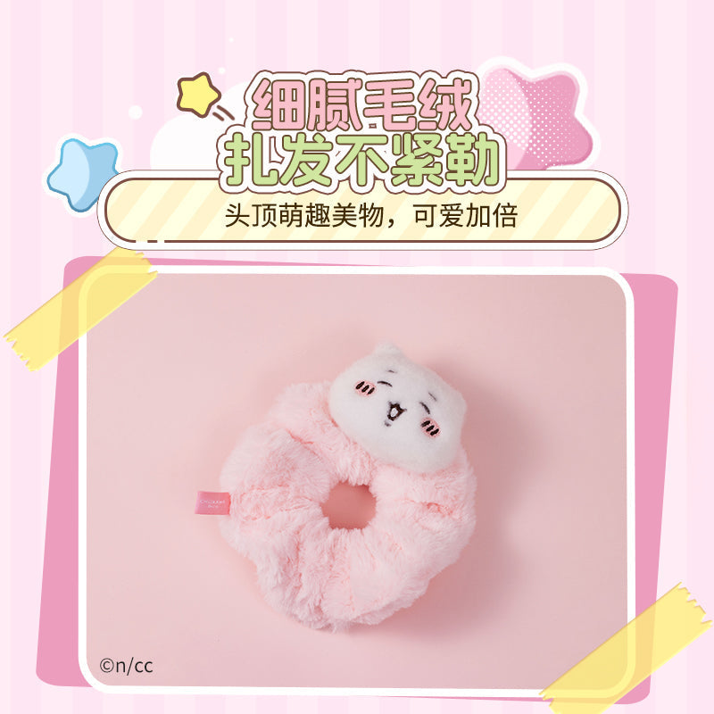 ChiiKawa x Miniso Flurry Hair Tie | ChiiKawa Hachiware Usagi - Kawaii items Cute Hair Accessories  WinnieTheBirds Toy Shop