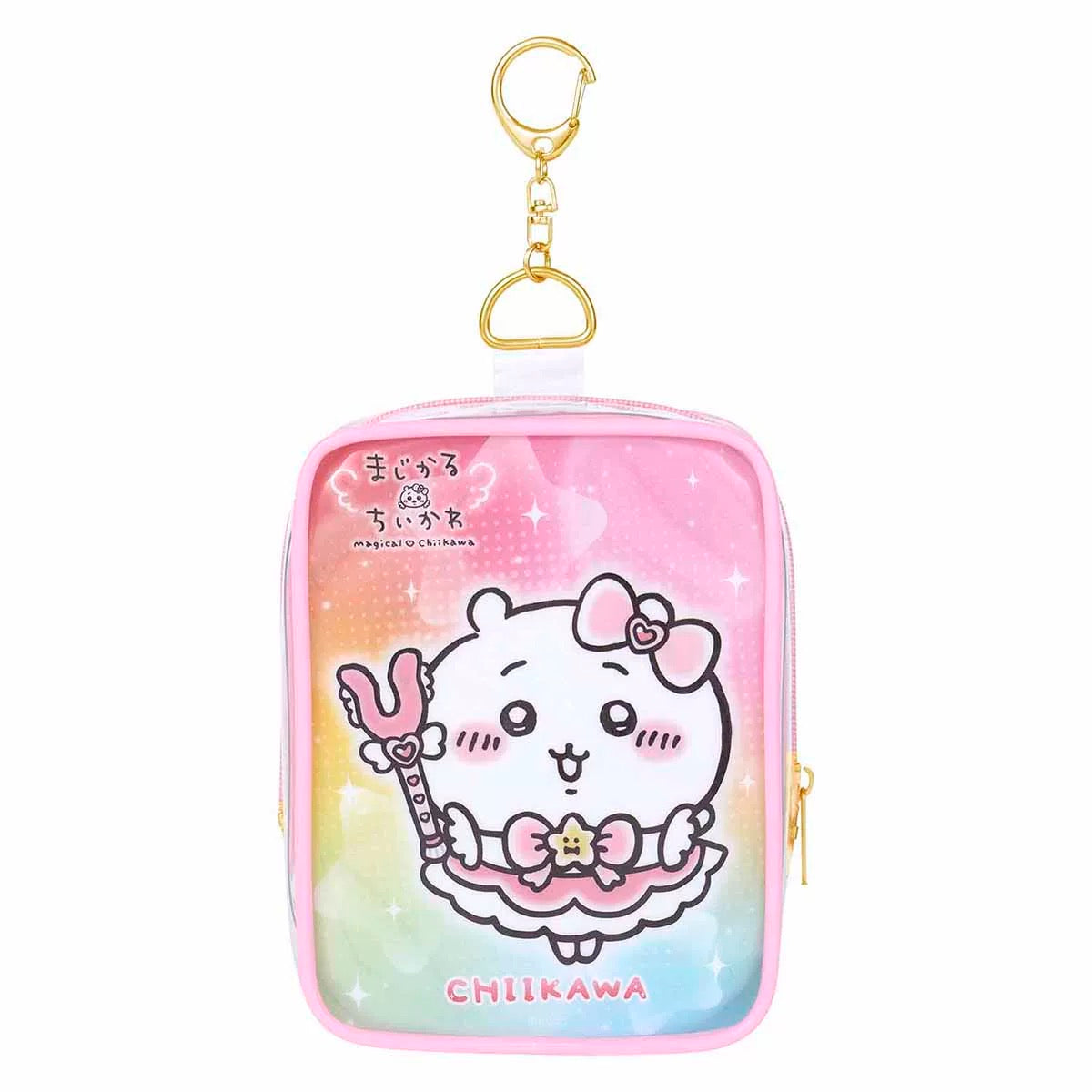 Japanese Cartoon Chiikawa Magic Girl Plastic Itabag Bag Keychain | ChiiKawa Hachiware Usagi Momonga Kurimanju Shisa - Kawaii Items Can Put in Dolls Keep Dolls Clean WinnieTheBirds Toy Shop