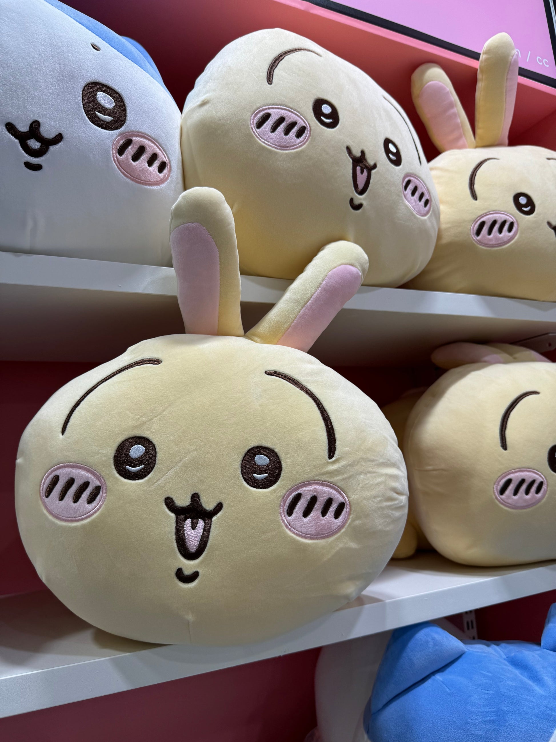 ChiiKawa X Miniso | ChiiKawa Hachiware Usagi Giant Laying Down Doll - Kawaii Doll Plush Cute Doll Decoration  WinnieTheBirds Toy Shop