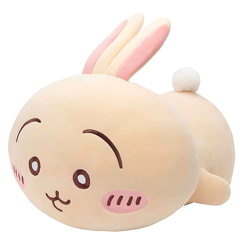Japan ChiiKawa Laydown Giant Plush Doll | ChiiKawa Hachiware Usagi - 43cm Plush Doll Kawaii items Room Decoration doll WinnieTheBirds Toy Shop