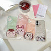 Japanese Cartoon ChiiKawa Gittler Colour Clear Case | Say Hi Kurimanju Rakko Shisa Furuhonya - Phone Case Samsung Galaxy S26 S25 S24 S23 S22 S21 FE Ultra Edge
