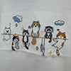 Korean Fashion Cute Animals Style T-Shirt Series | Cats Climb Up - Kawaii Fashion Items