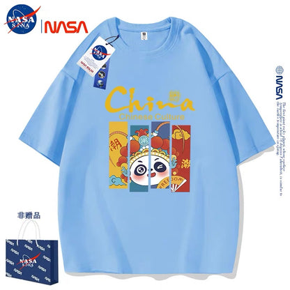 Cute Animals Panda Style T-Shirt Series | Chinese Style Panda Part2 - Kawaii Fashion Items for Child & Adult