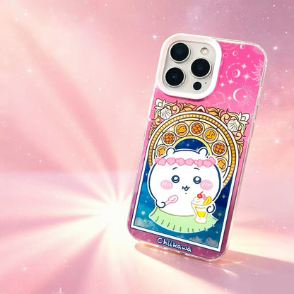 Japanese Cartoon ChiiKawa The Movie : The Secret Of The Mermaid Island Grass Skirt Style | Chiikawa Hachiware Usagi Momonga - Phone Case Samsung Galaxy S26 S25 S24 S23 S22 S21 FE Ultra Edge