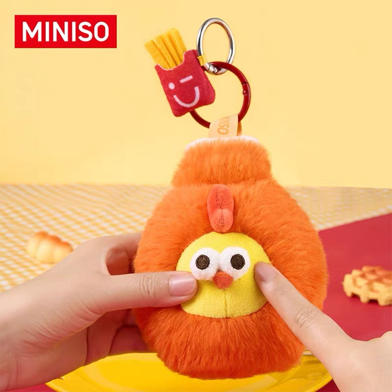 Lovely Chicken Fat Dundun Plush Doll Keychain | Fried Chicken DunDun - Children Gift Animal Mini Plush Doll