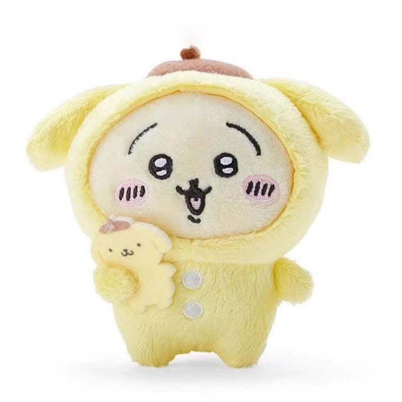 Japan ChiiKawa X Nagano X Sanrio | ChiiKawa Hachiware Usagi Hello Kitty My Melody Cinnamoroll Pompompurin Pochacco Japanese Food -  Plush Doll 20cm Keychain 10cm WinnieTheBirds Toy Shop