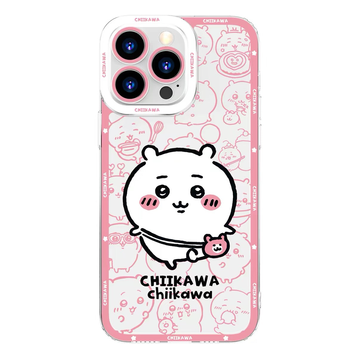 Japanese Cartoon Chiikawa Outing Daily with Comic | Chiikawa Hachiware Usagi Momonga Kurimanju Rakko Shisa Furuhonya 8 Styles - iPhone Case PLUS SE2 XS XR X 11 12 13 14 15 16 16e 17 17e 18 Pro Promax 12mini 13mini