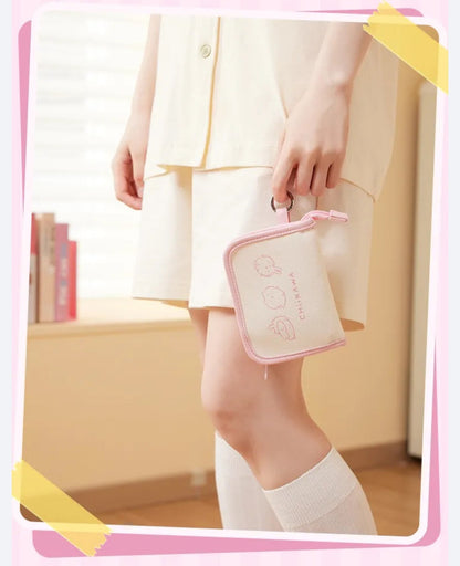 ChiiKawa X Miniso | Chiikawa Shoulder Tote Bag with Small Bag - Kawaii Item Cute Decoration  WinnieTheBirds Toy Shop