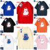 Cute Animals Cat Style T-Shirt Series | Kitten with Headphone Part1 - Kawaii Fashion Items for Child & Adult Matching outfits for Parents and Children
