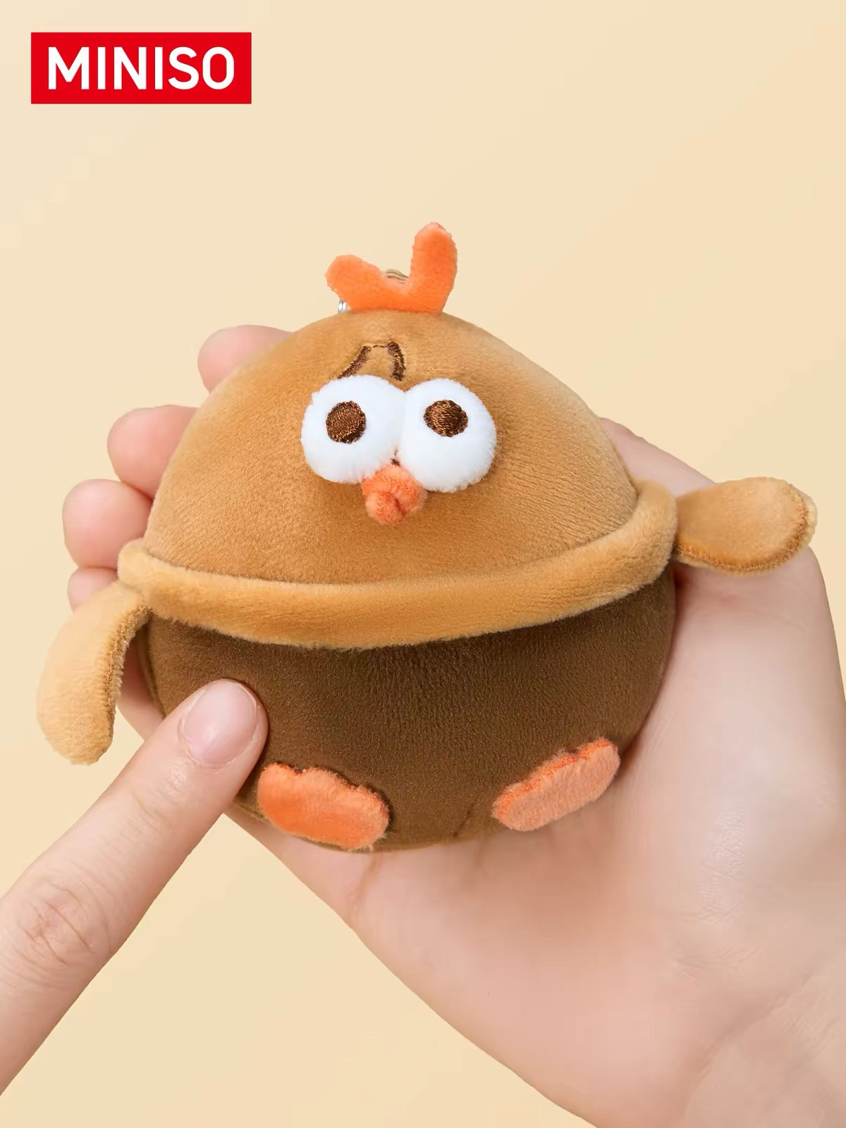 Lovely Chicken Fat Dundun Qixi Festival Plush Keychain | Chinese Valentine's Day Series Chick Heart Lock & Key - Children Gift Animal Plush Doll (副本)