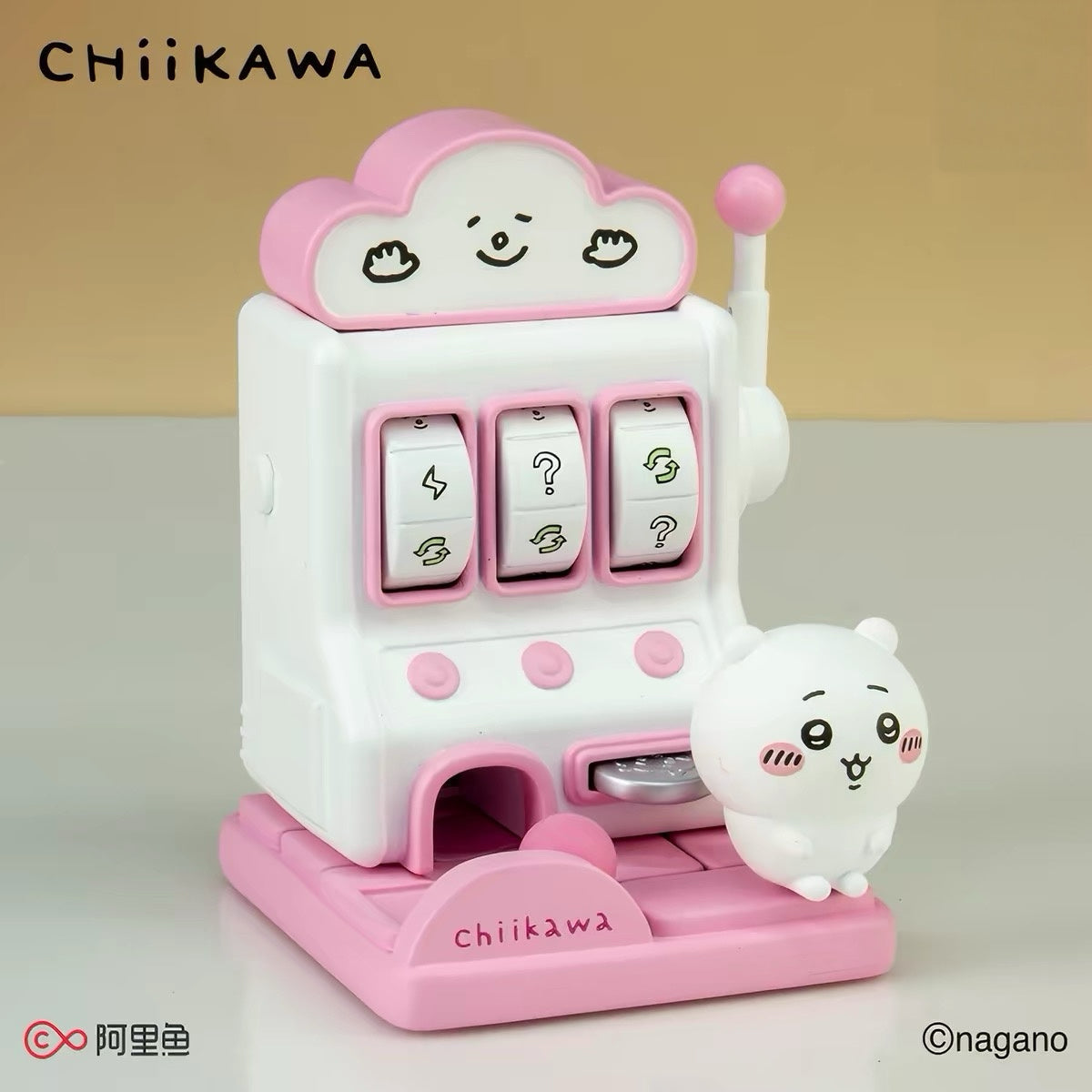 ChiiKawa X Miniso | ChiiKawa Hachiware Usagi Momonga Slot machine with Mini Figure Mystery Box - Kawaii Items Room Decoration Blind Box
