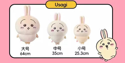 ChiiKawa X Miniso | ChiiKawa Hachiware Usagi -  S Size 20cm - M Size 30cm - L Size 50cm Plush Doll Kawaii items Room Decoration doll  WinnieTheBirds Toy Shop