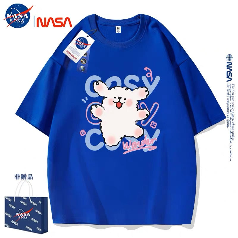 Cute Cartoon Doggie Maltese Puppy Style T-Shirt Series | Say Hello with Smile Part1 - Kawaii Fashion Items for Child & Adult
