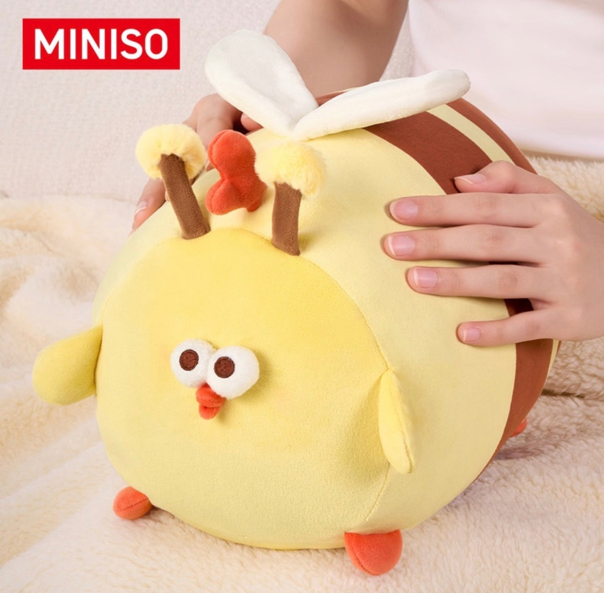 Lovely Chicken Fat Dundun Plush Doll | Bee Chick - Children Gift Animal Plush Doll