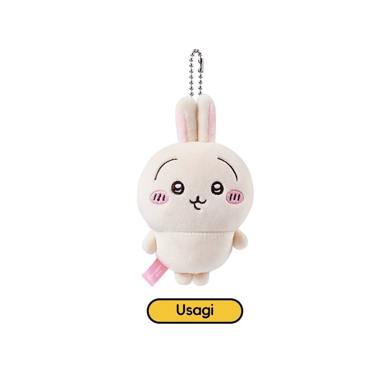 ChiiKawa X Miniso | ChiiKawa Hachiware Usagi Momonga Mini Plush Doll Keychain - Kawaii items Room Decoration doll  WinnieTheBirds Toy Shop