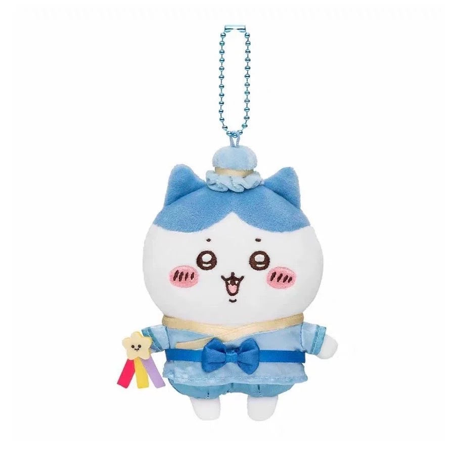 Free Gift : Japan ChiiKawa Tanabata Star Festival | ChiiKawa Hachiware Usagi - Mini Plush Doll 10cm Keychain WinnieTheBirds Toy Shop