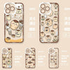 Japanese Cartoon Chiikawa | Kurimanju 5 Styles - iPhone Case PLUS SE2 XS XR X 11 12 13 14 15 16 16e 17 17e Pro Promax 12mini 13mini