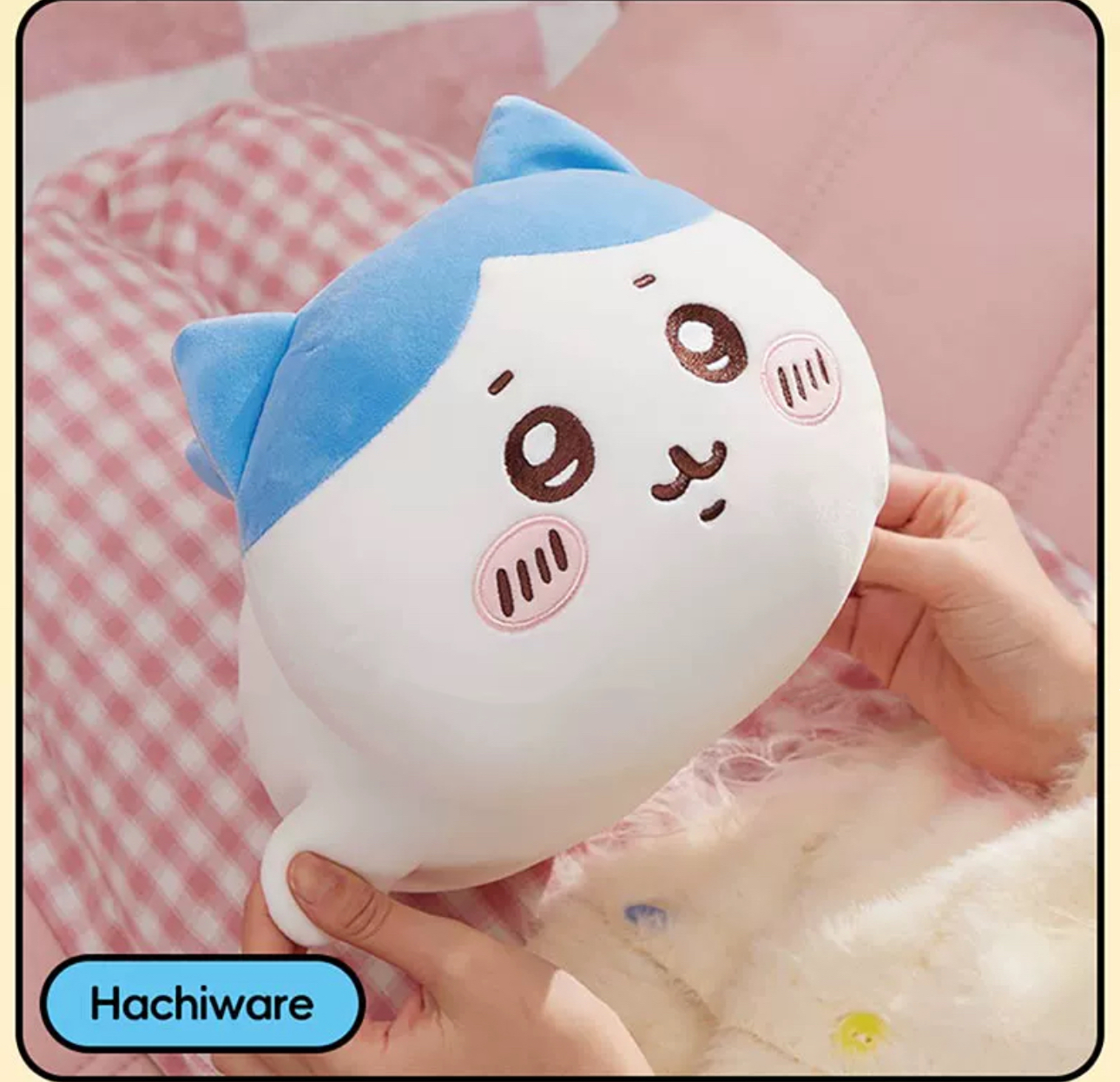 ChiiKawa X Miniso | ChiiKawa Hachiware Usagi Momonga Lying Down - 25cm Plush Doll Kawaii items Room Decoration doll  WinnieTheBirds Toy Shop