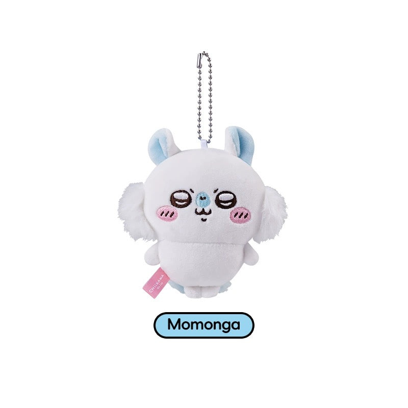ChiiKawa X Miniso | ChiiKawa Hachiware Usagi Momonga Mini Plush Doll Keychain - Kawaii items Room Decoration doll  WinnieTheBirds Toy Shop