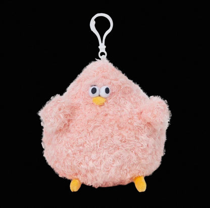 Lovely Seagull Fat Oddy Plush Doll Keychain | Colourful Oddy - Children Gift Animal Mini Plush Doll