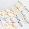 42cm Pastel & Natural Style Climbing Ladder with 6 Steps | 5 Colours - Parrot Toys Hanging Toy Handmade Bird Organic Bird Cages Accessories