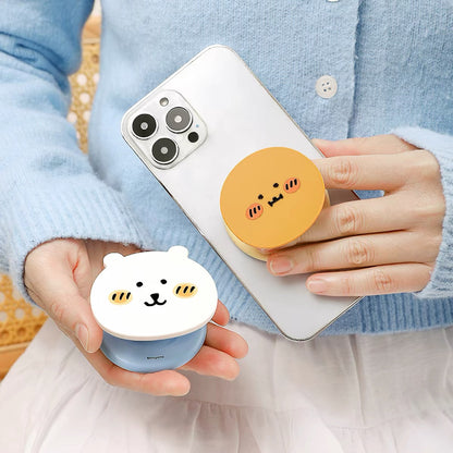 Joker Bear with friends Magnetic Phone Stand | Joker Bear Pug Moguracorokke