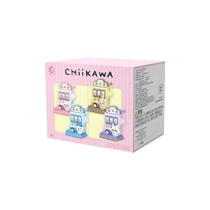 ChiiKawa X Miniso | ChiiKawa Hachiware Usagi Momonga Slot machine with Mini Figure Mystery Box - Kawaii Items Room Decoration Blind Box