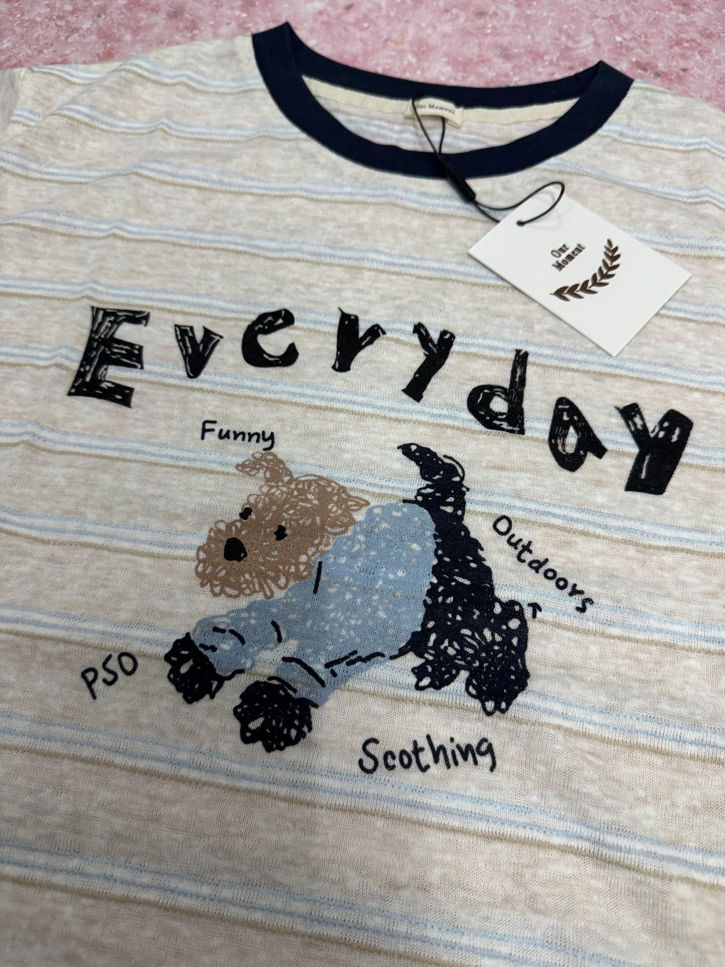 Korean Fashion Cute Animals Style T-Shirt Series | Everyday Puppy - Kawaii Fashion Items