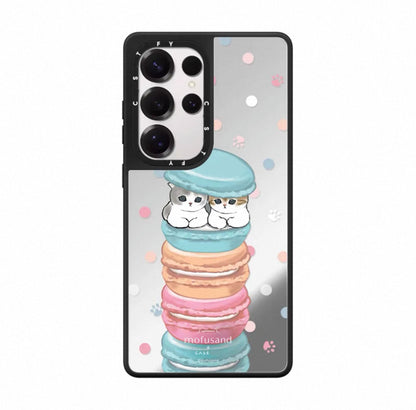 Cute Cartoon Mofusand | Macaron Style Lovely Cat - Phone Case Samsung Galaxy S25 S24 S23 Ultra WinnieTheBirds Toy Shop