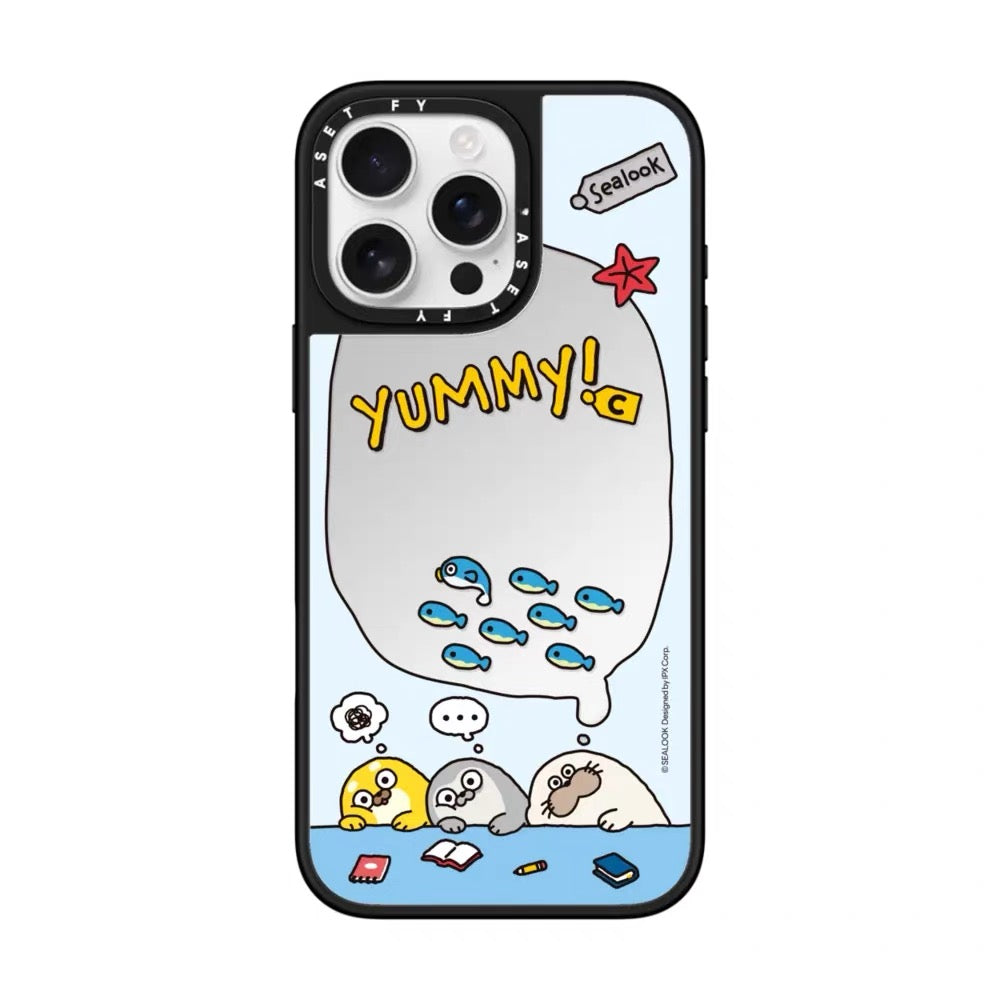 Lovely Seal Sealook Mirror Phone Case | Part2 Daily in Polar Ocean 6 Styles - iPhone Case 12 13 14 15 16 17 18 Pro Promax