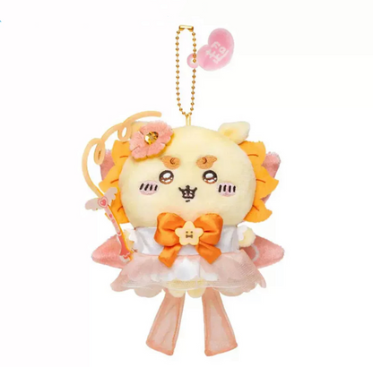Japan ChiiKawa Magic Girl Series | ChiiKawa Hachiware Usagi Momonga Kurimanju Rakko Shisa Crab Beetle - Mini Plush Doll keychain WinnieTheBirds Toy Shop