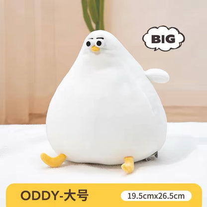 Lovely Seagull Fat Oddy Plush Doll | Small Big Plus Original Oddy - Children Gift Animal Mini Plush Doll